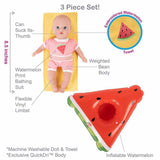 Adora Splash Time Baby Tots Watermelon Play Doll - Radar Toys