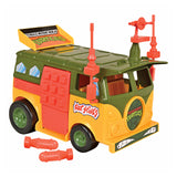 Playmates Teenage Mutant Ninja Turtles Party Wagon Van Set - Radar Toys