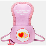 Care Bears Love-A-Lot Bear Pink Flap Crossbody Bag - Radar Toys