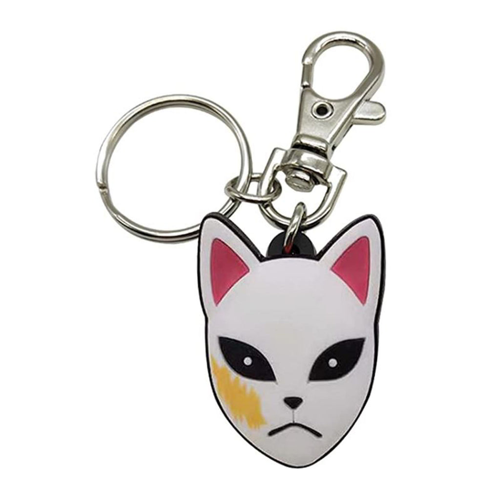 Demon Slayer Sabito Warding Mask PVC Keychain