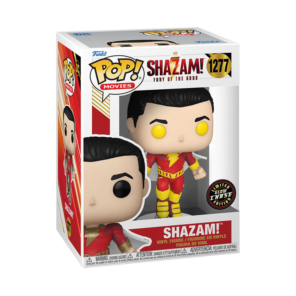 Funko Shazam Fury Of The Gods POP Shazam Figure CHASE