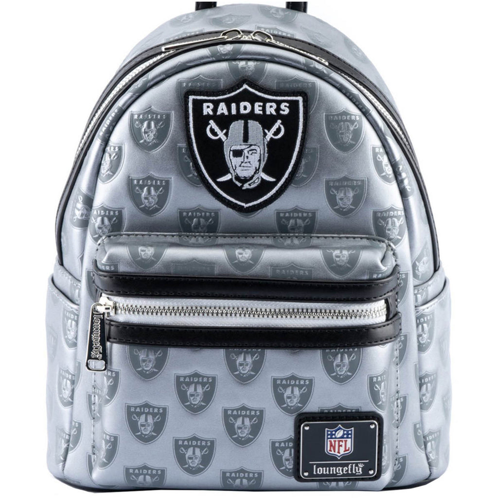 Loungefly NFL Las Vegas Raiders Logo Mini Backpack