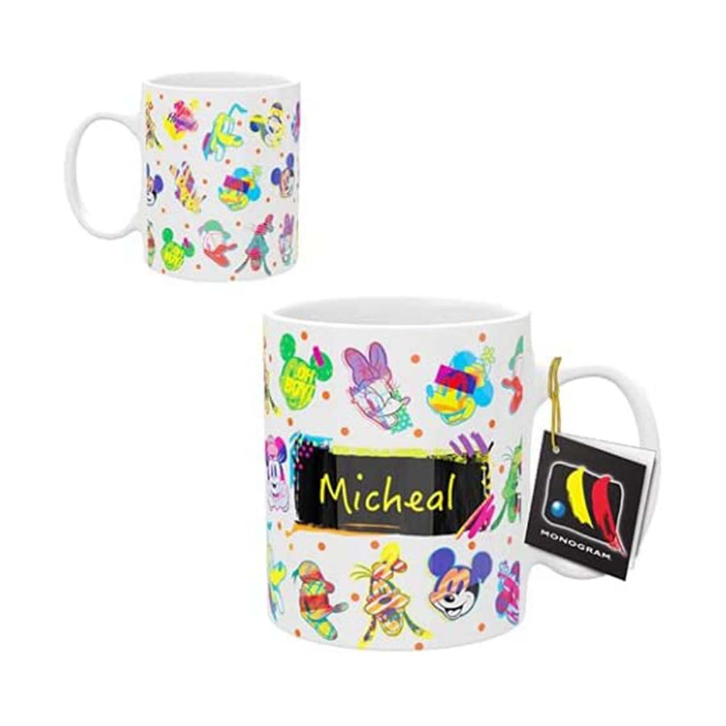 Disney Mickey And Friends Writeable 11 Oz Ceramic Mug