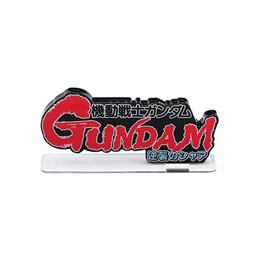 Gundam Char's Counter Attack Logo Display Set