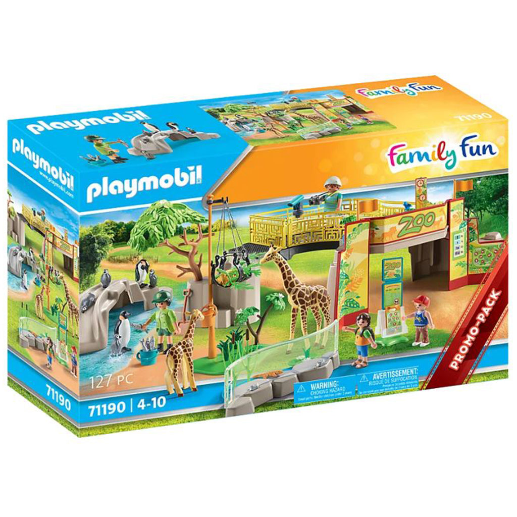 Playmobil Family Fun Adventure Zoo Building Set 71190
