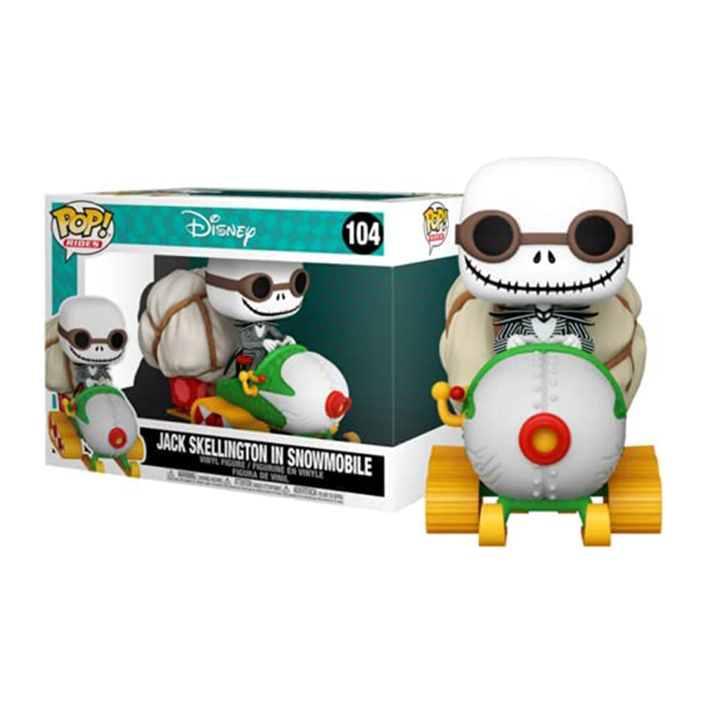 Funko Disney Nightmare Before Christmas POP Jack On Snowmobile Vinyl Figure Set