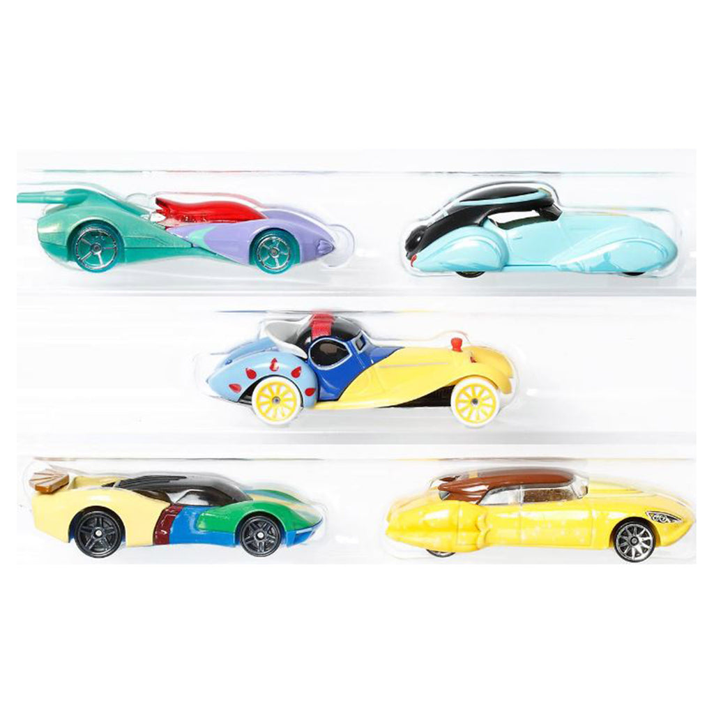 Hot Wheels Disney Princess 5 Pack