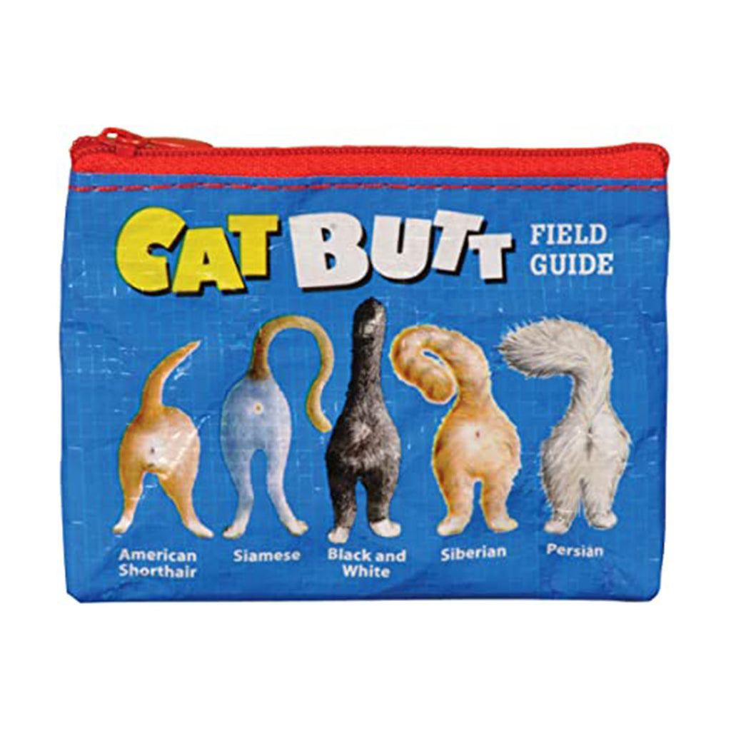 Blue Q Cat Butts Coin Purse