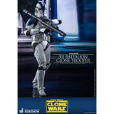 Hot Toys Star Wars The Clone Wars 501st Battalion Clone Trooper 1:6 Scale Action Figure - Radar Toys