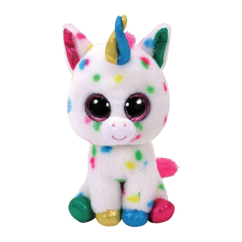 Ty Harmonie Unicorn Speckled 10 Inch Plush Figure - Radar Toys