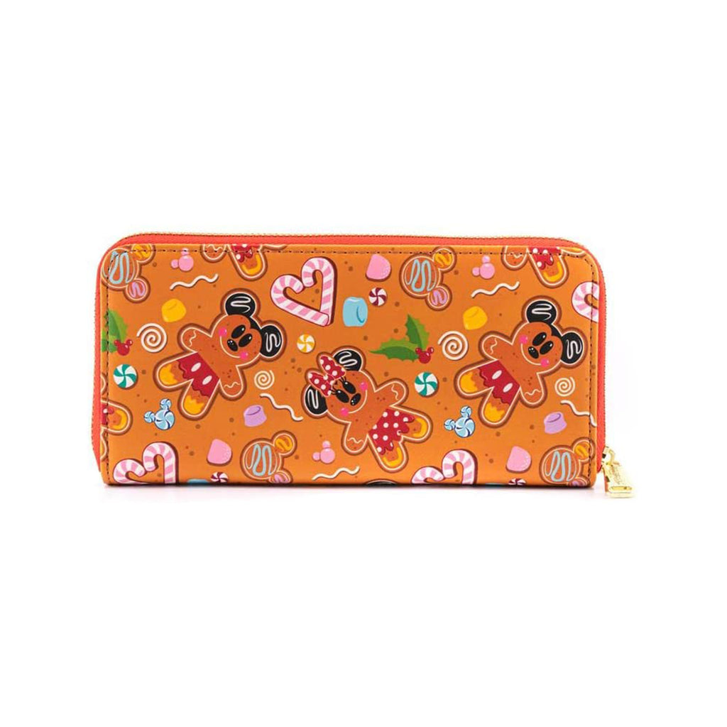 Loungefly Disney Ginger Bread All Over Print Zip Around Wallet