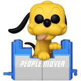 Funko Disney 50th Anniversary POP Pluto On The People Mover Vinyl Figure - Radar Toys