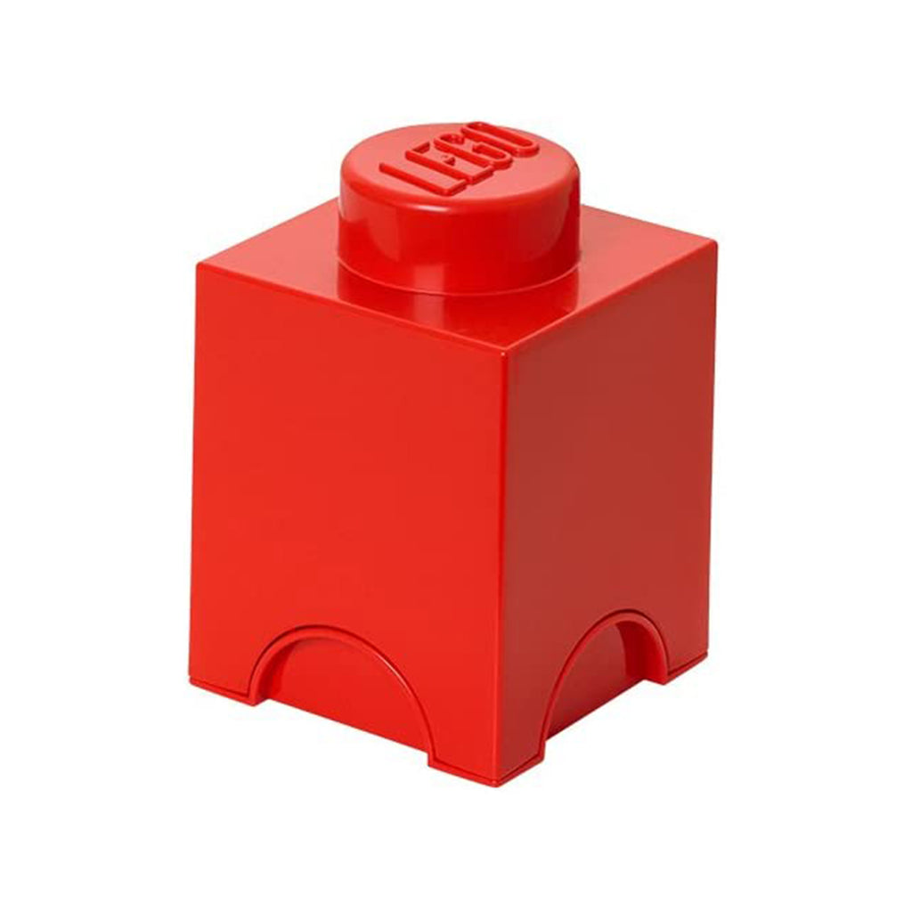 LEGO® Storage 1-Stud Brick Bright Red Storage Container