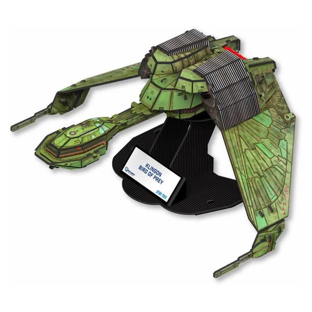 Qraftworks Star Trek Klingon Bird Of Prey Building Set
