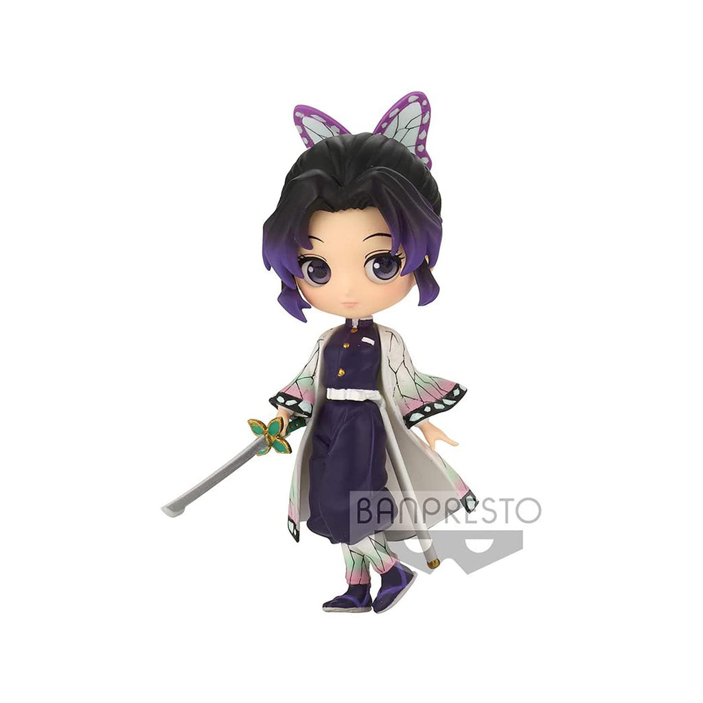 Banpresto Demon Slayer Q Posket Volume 4 Shinobu Kocho Version B Petit Figure