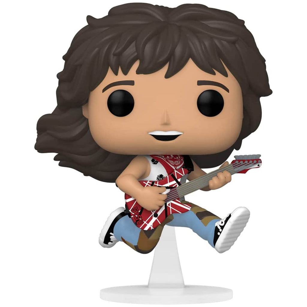 Funko Rocks Van Halen POP Eddie Van Halen With Guitar Vinyl Figure