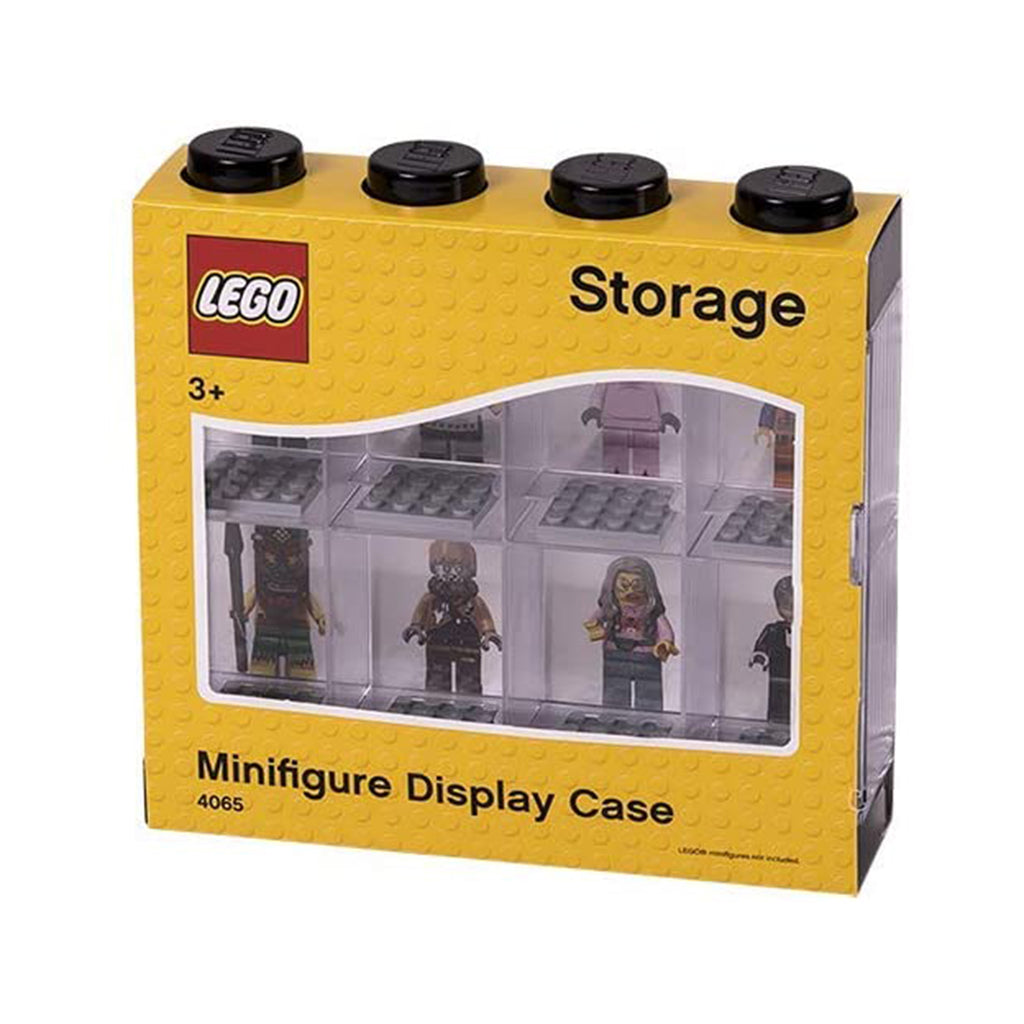 LEGO® Storage Minifigure Black Display Case - Radar Toys