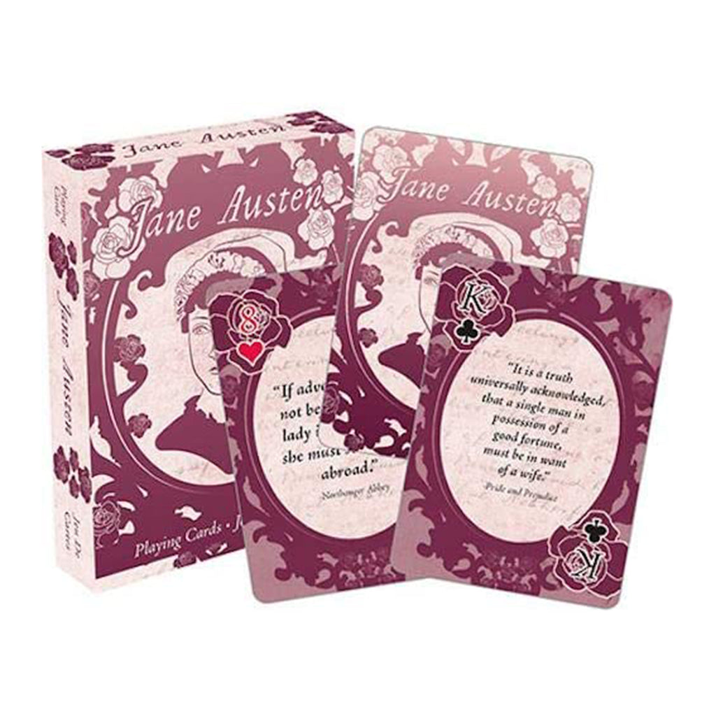 Jane Austen Quotes Playing Cards - Radar Toys