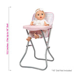 Adora Play Date Pink High Chair Baby Doll Accessory - Radar Toys