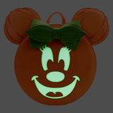 Loungefly Disney Glow Face Minnie Mouse Pumpkin Mini Backpack - Radar Toys