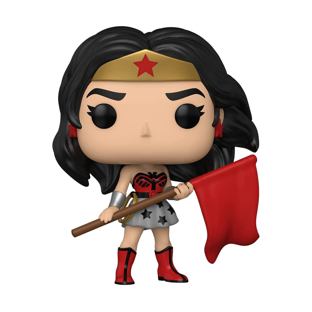 Funko Heroes Superman Red Son POP Wonder Woman Vinyl Figure