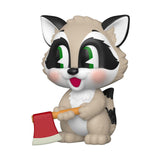 Funko Villainous Valentines Paka Paka Snookums The Raccoon Figure - Radar Toys