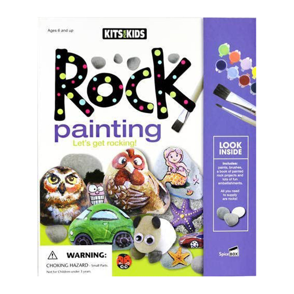 Spice Box Lets Make Rock Painting