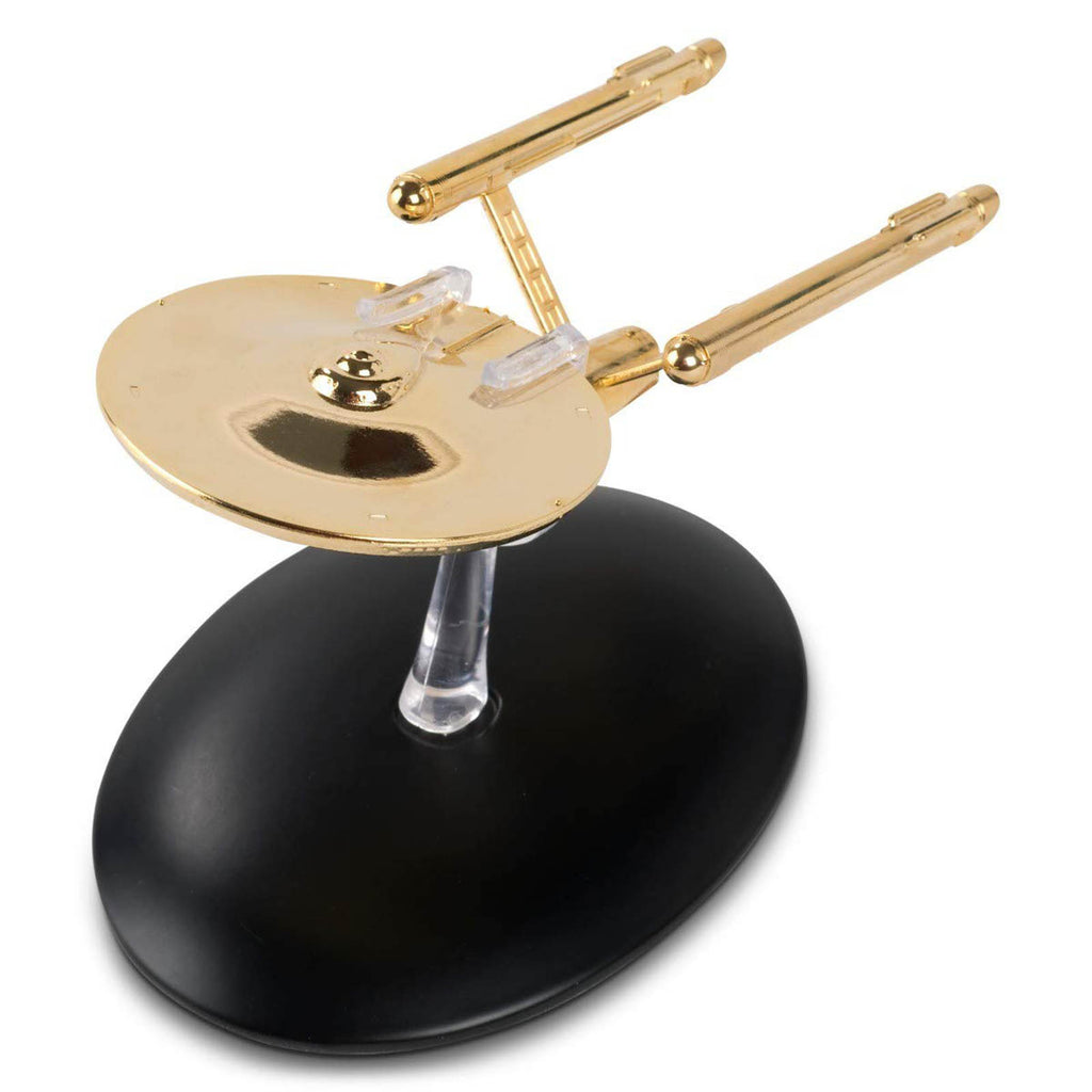 Eaglemoss Star Trek Gold Model Of The USS Enterprise NCC-1701 Special 23 Replica