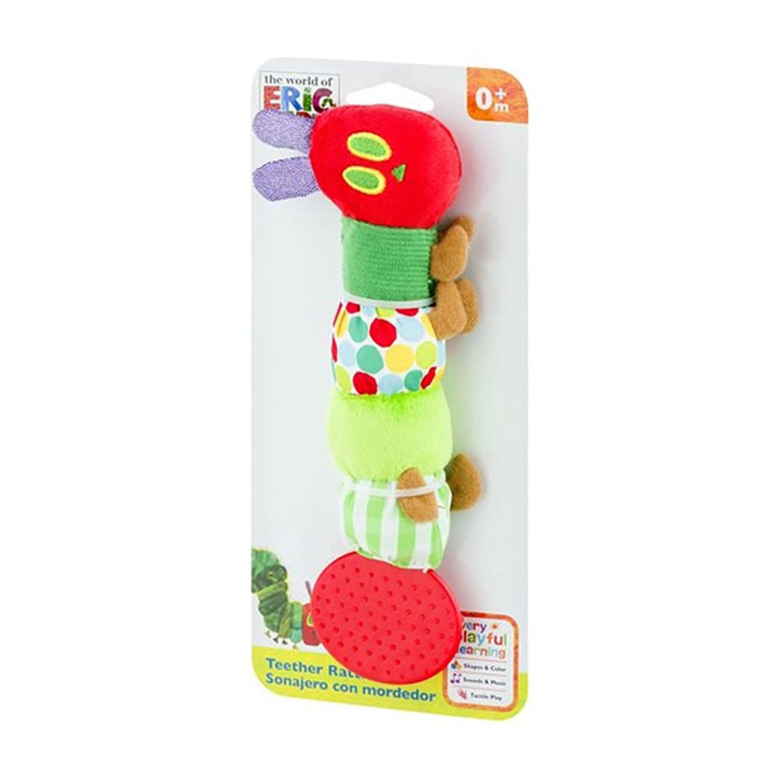 The World Of Eric Carle Hungry Caterpillar Teether Rattle | Radar Toys