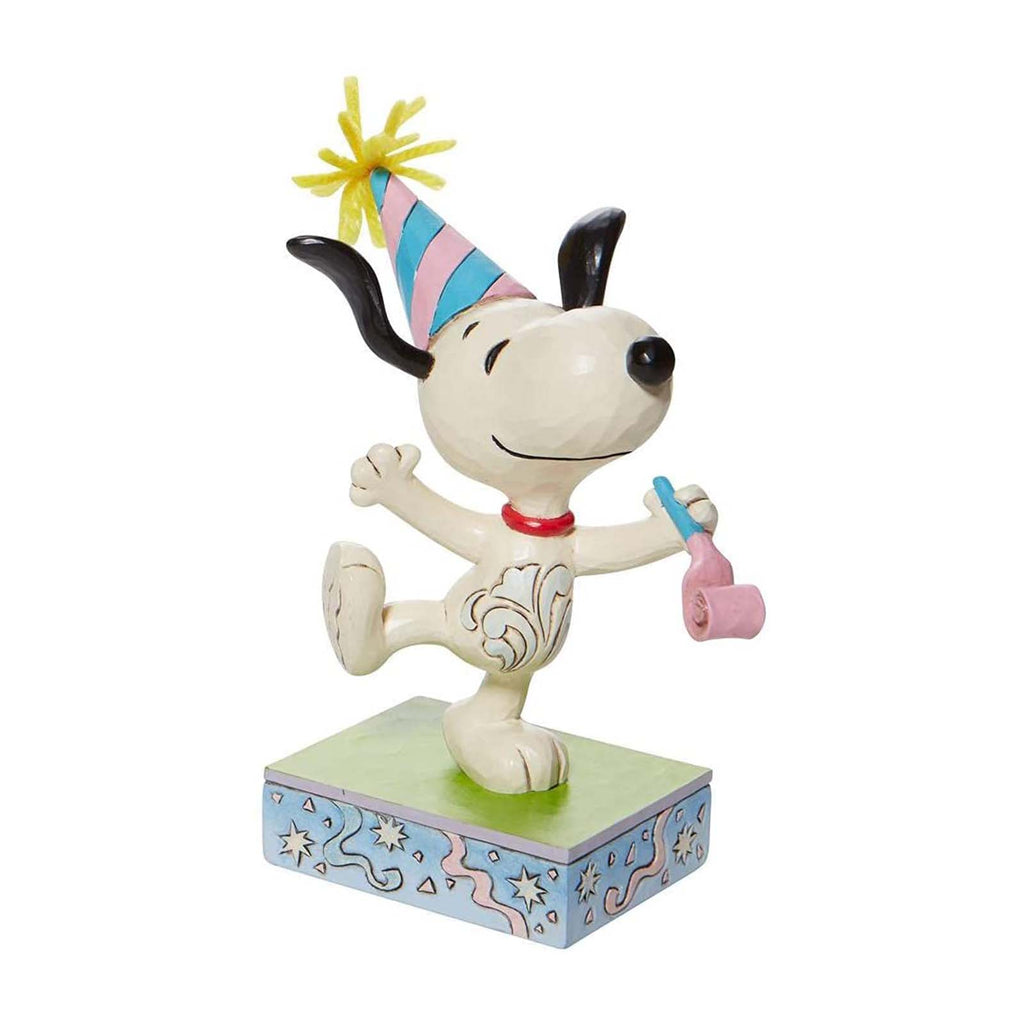 Enesco Jim Shore Peanuts Party Animal Snoopy Decorative Figure
