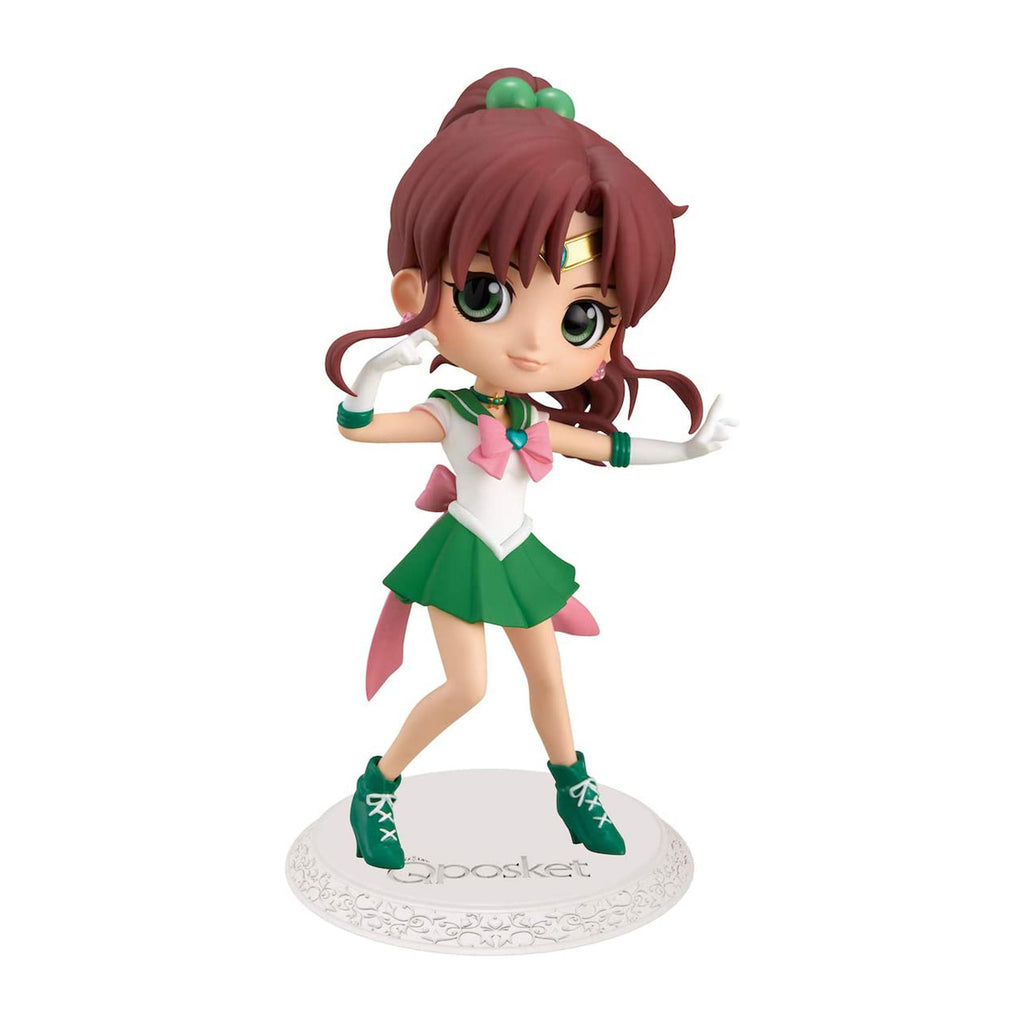 Banpresto Pretty Guardian Sailor Moon Q Posket Super Sailor Jupiter Ver A Figure