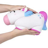 Jumbo Squish Unicorn 11 Inch Plush - Radar Toys