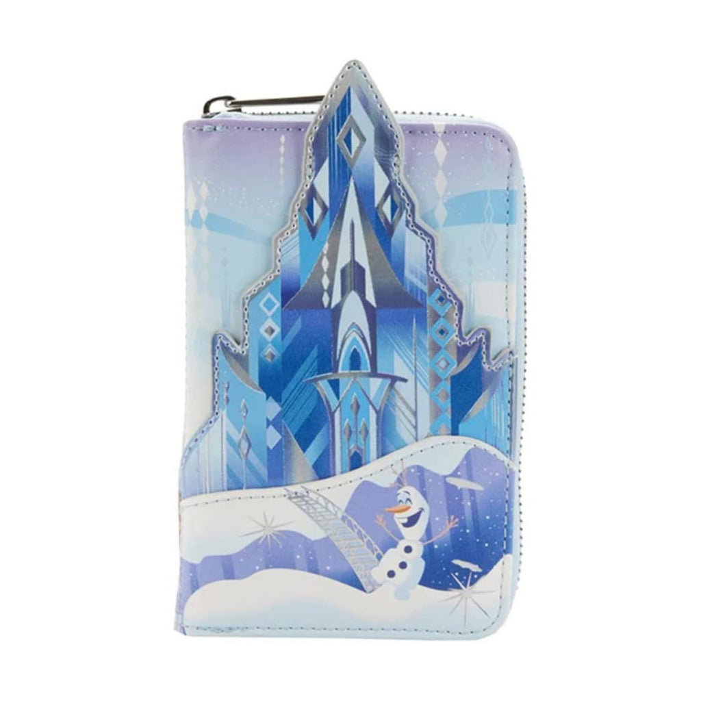 Loungefly Disney Frozen Princess Castle Zip Around Wallet