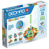 Geomag Supercolor Panels Recycled 52 Piece Building Set - Radar Toys