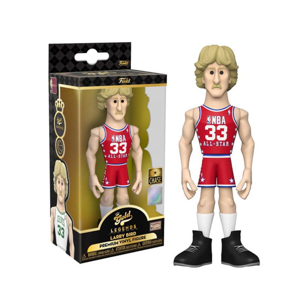 Funko NBA Celtics Gold Larry Bird Vinyl Figure CHASE VERSION