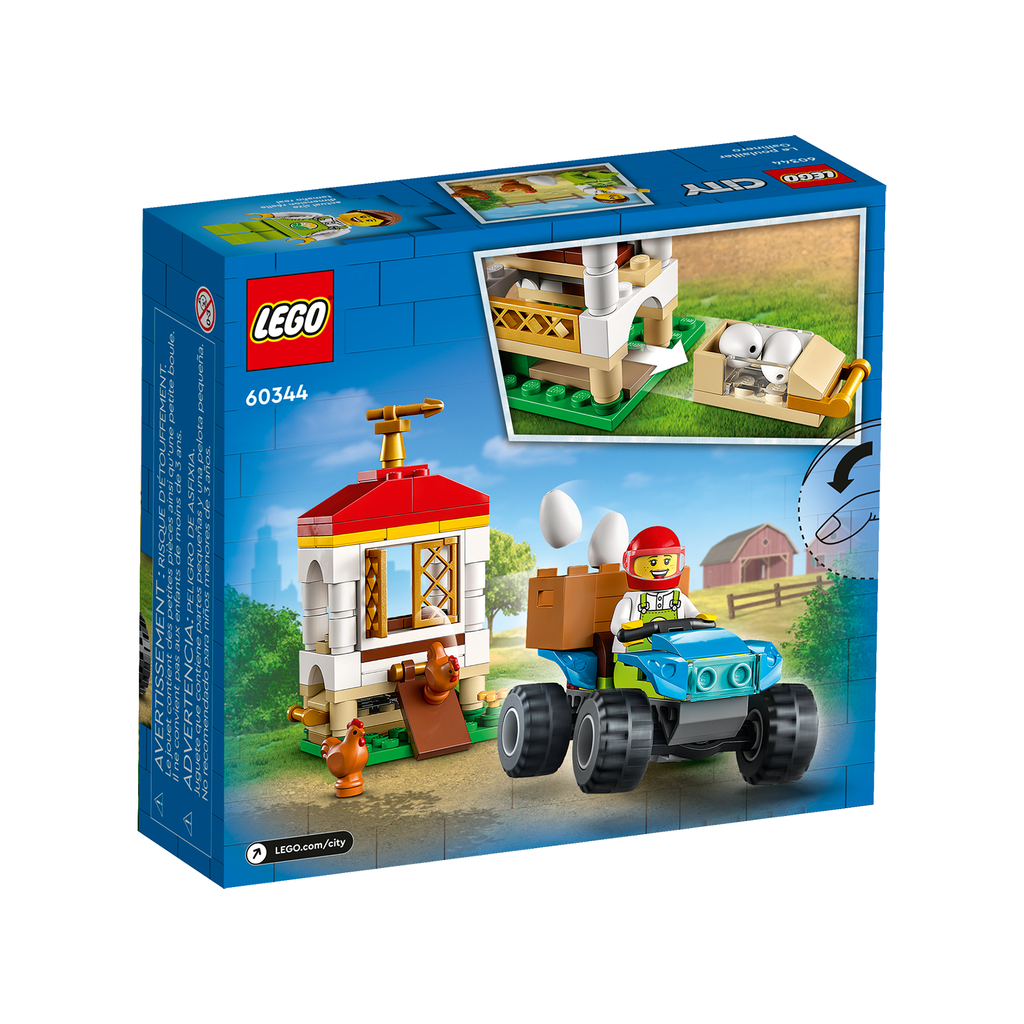 LEGO® City Chicken Henhouse Building Set 60344 - Radar Toys