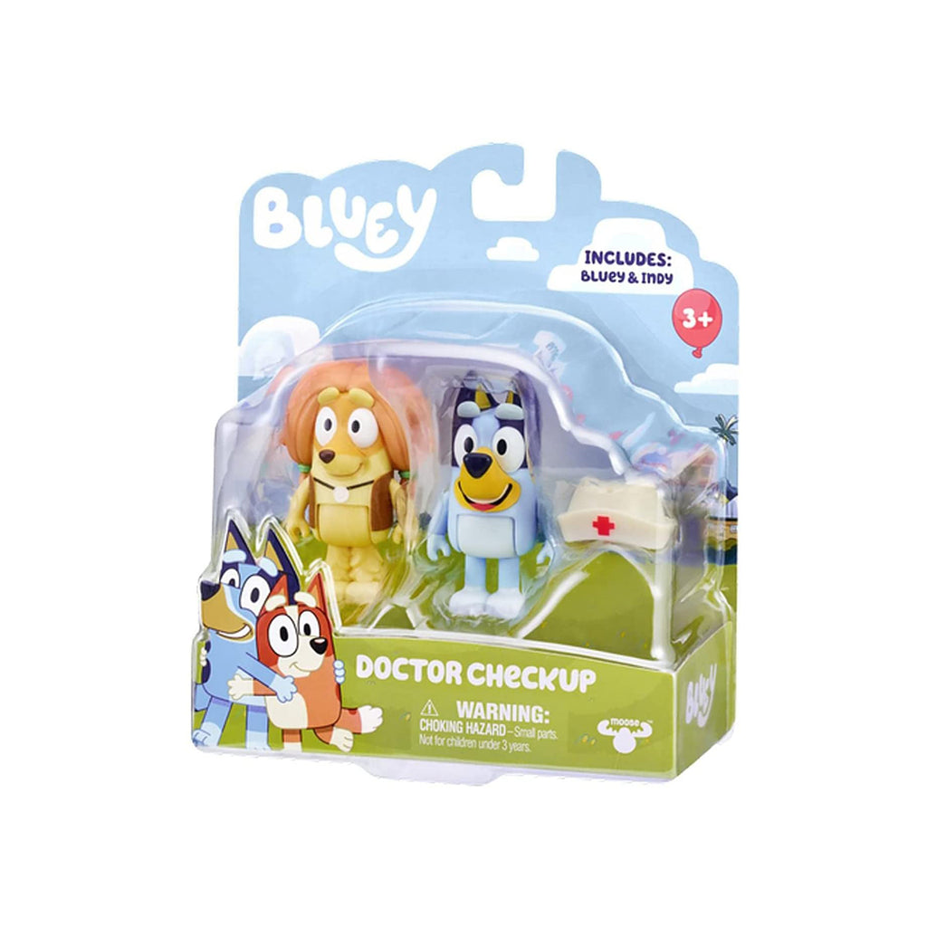 Bluey S4 Doctor Checkup Bluey And Bingo Figure Set