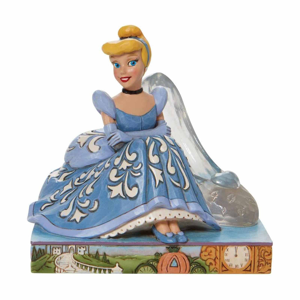Enesco Disney Traditions Cinderella And Glass Slippers A Magical Midnight Figure