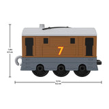 Thomas And Friends Push Along Toby Small Metal Engine Train - Radar Toys