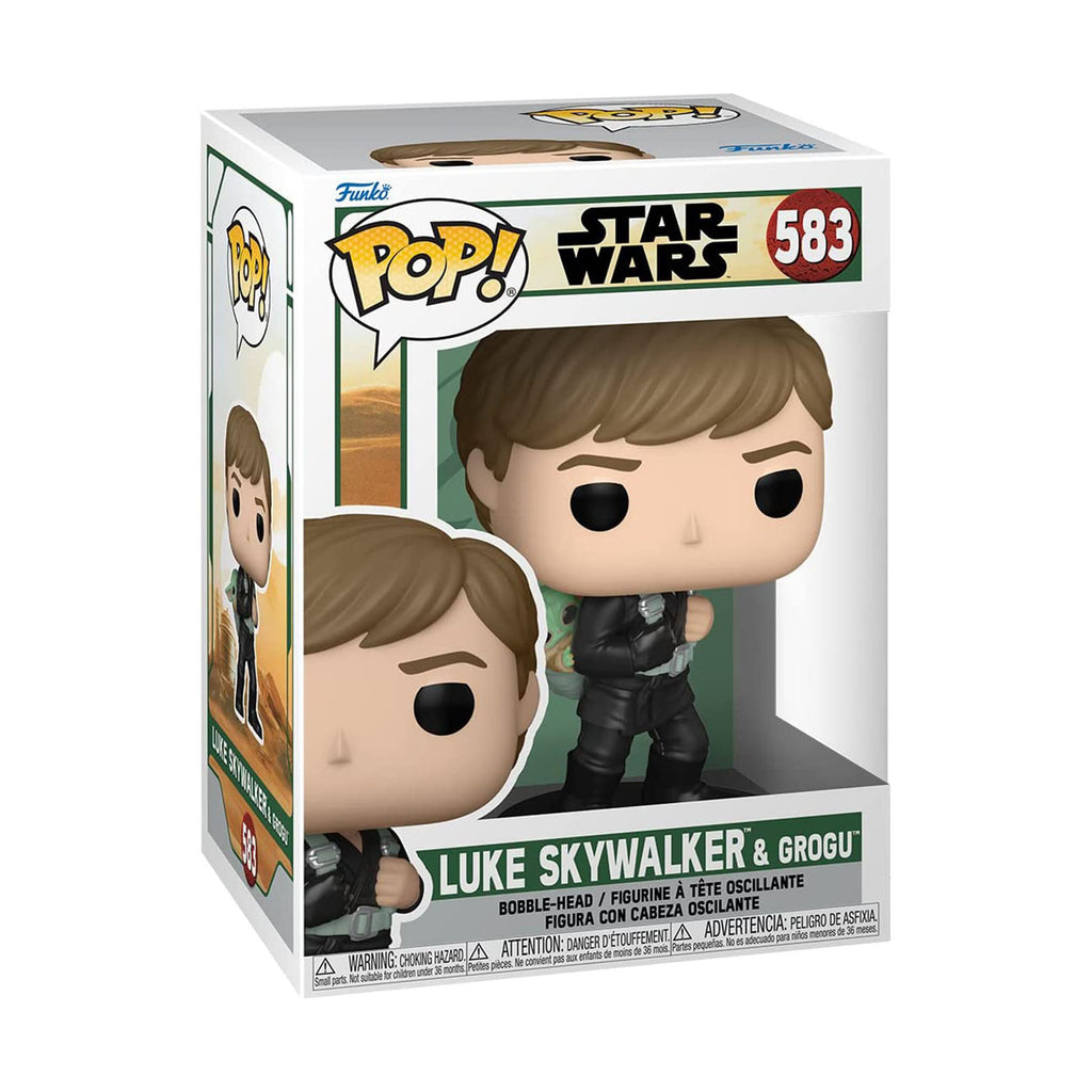Funko Star Wars POP Luke Skywalker And Grogu Figure - Radar Toys