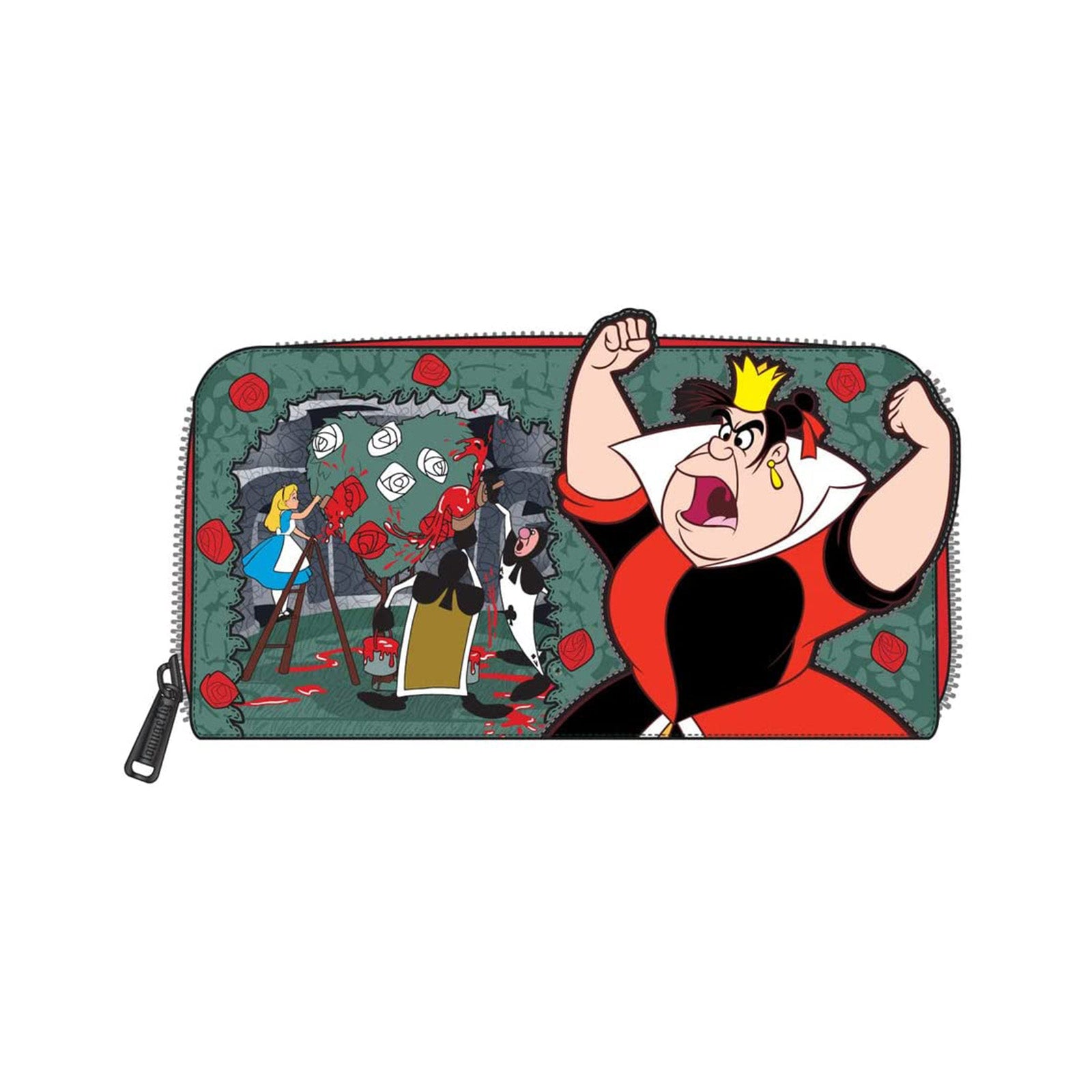 Disney Villains Scene Maleficent Sleeping Beauty Zip-Around Wallet