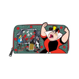 Loungefly Disney Villains Scene Series Queen Of Hearts Zip Around Wallet - Radar Toys
