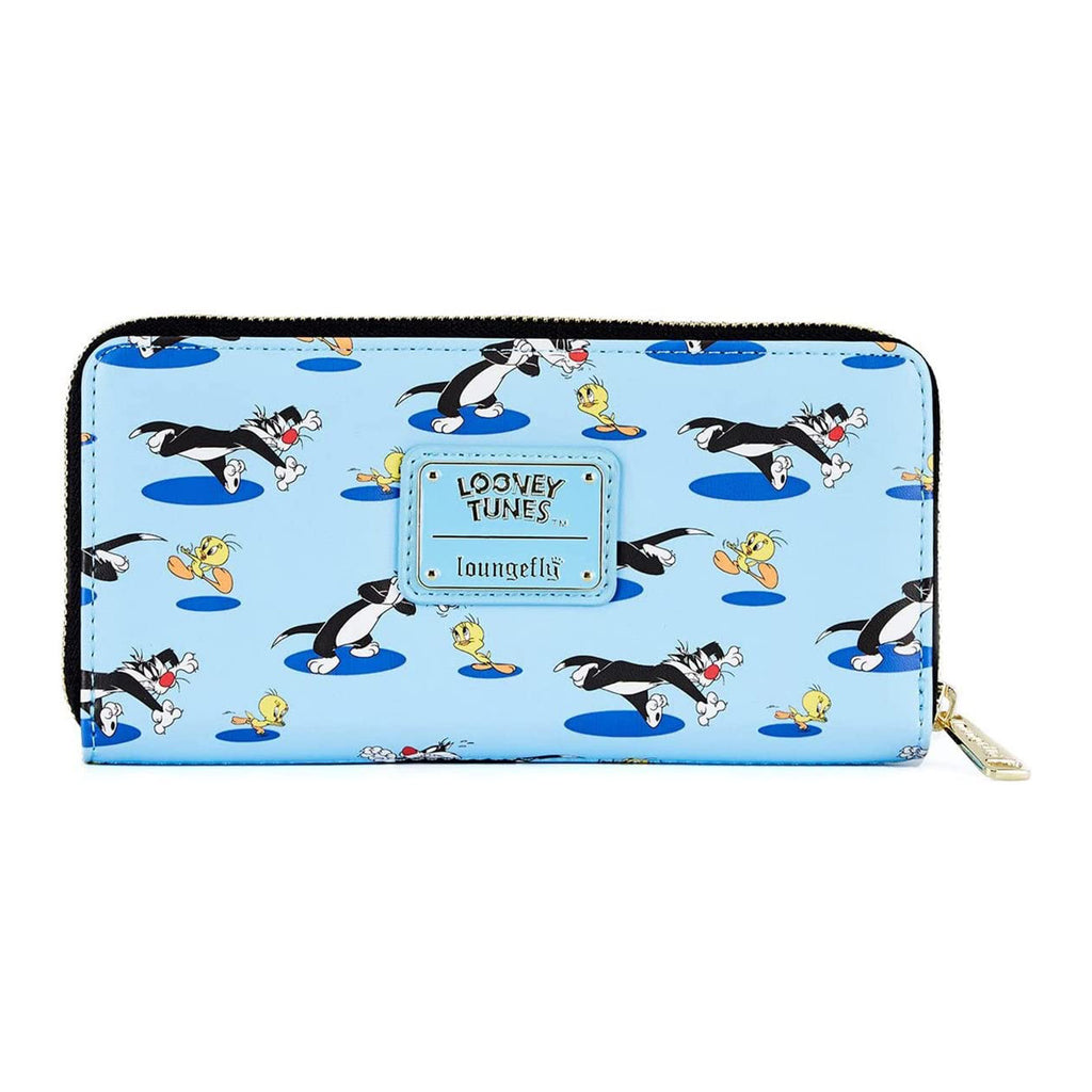 Loungefly Looney Tunes Tweety And Sylvester Zip Around Wallet