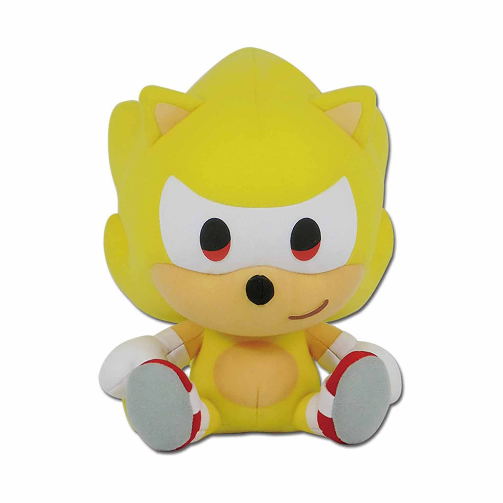 Sonic The Hedgehog Super Sonic Sitting 7 Inch Plush - Radar Toys