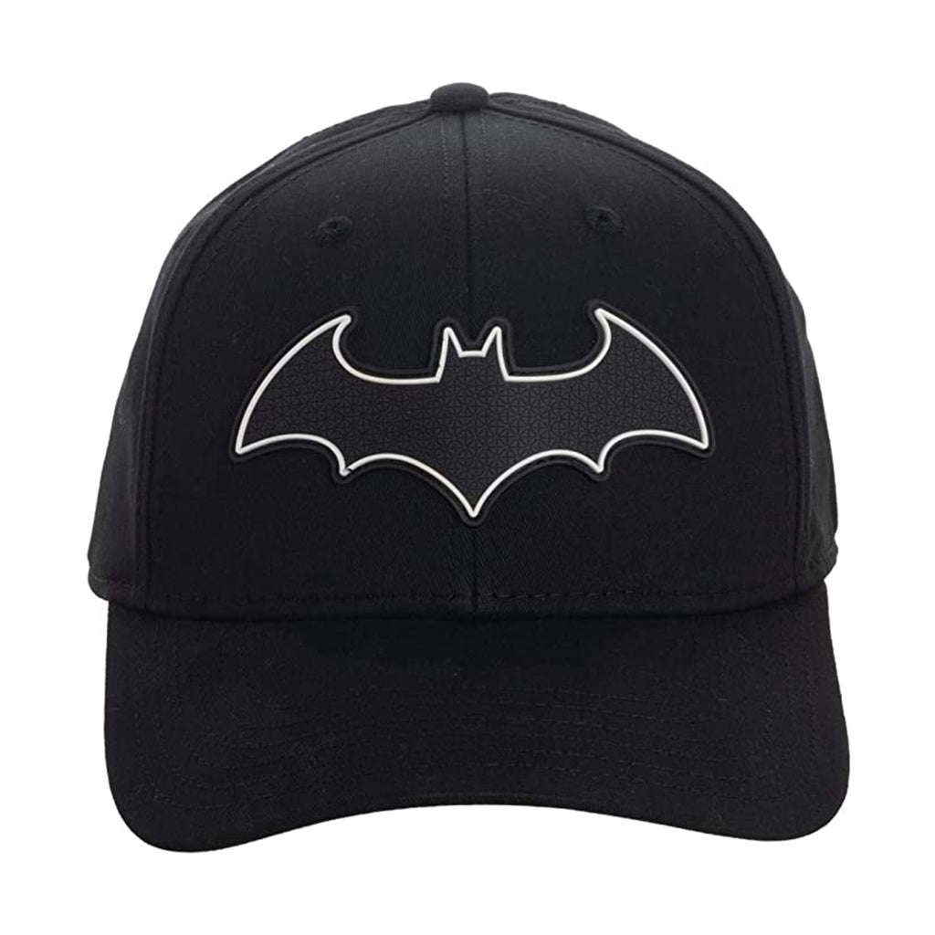 DC Comics Batman Rubber Weld Flex Fit Snapback Hat