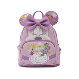 Loungefly Disney Minnie Mouse Holding Flowers Mini Backpack - Radar Toys