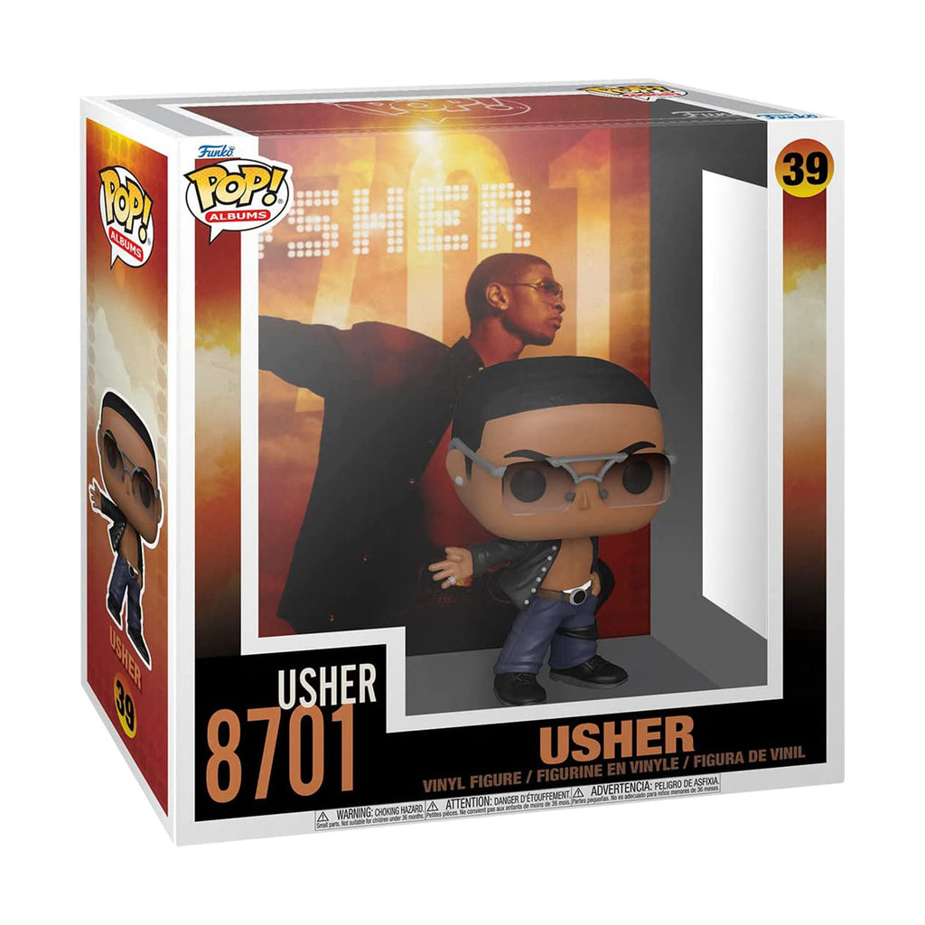 Funko Albums POP Usher Vinyl Figure Set - Radar Toys