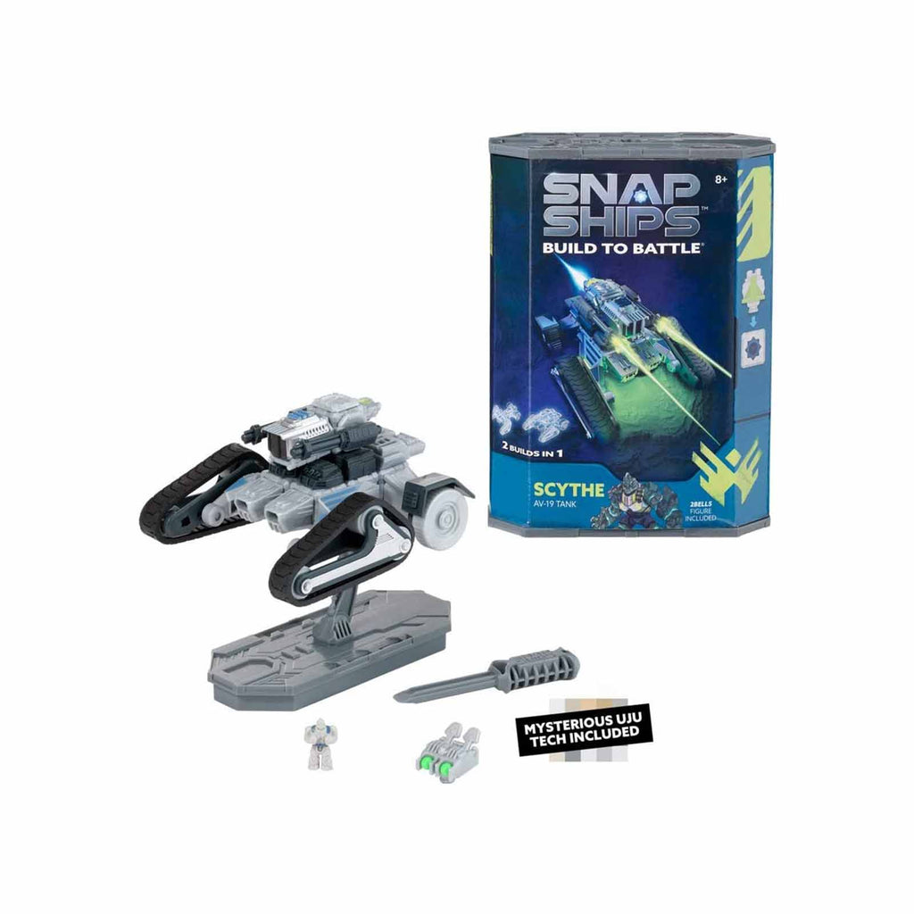 Snap Ships Scythe AV-19 Tank 2-In-1 Building Set