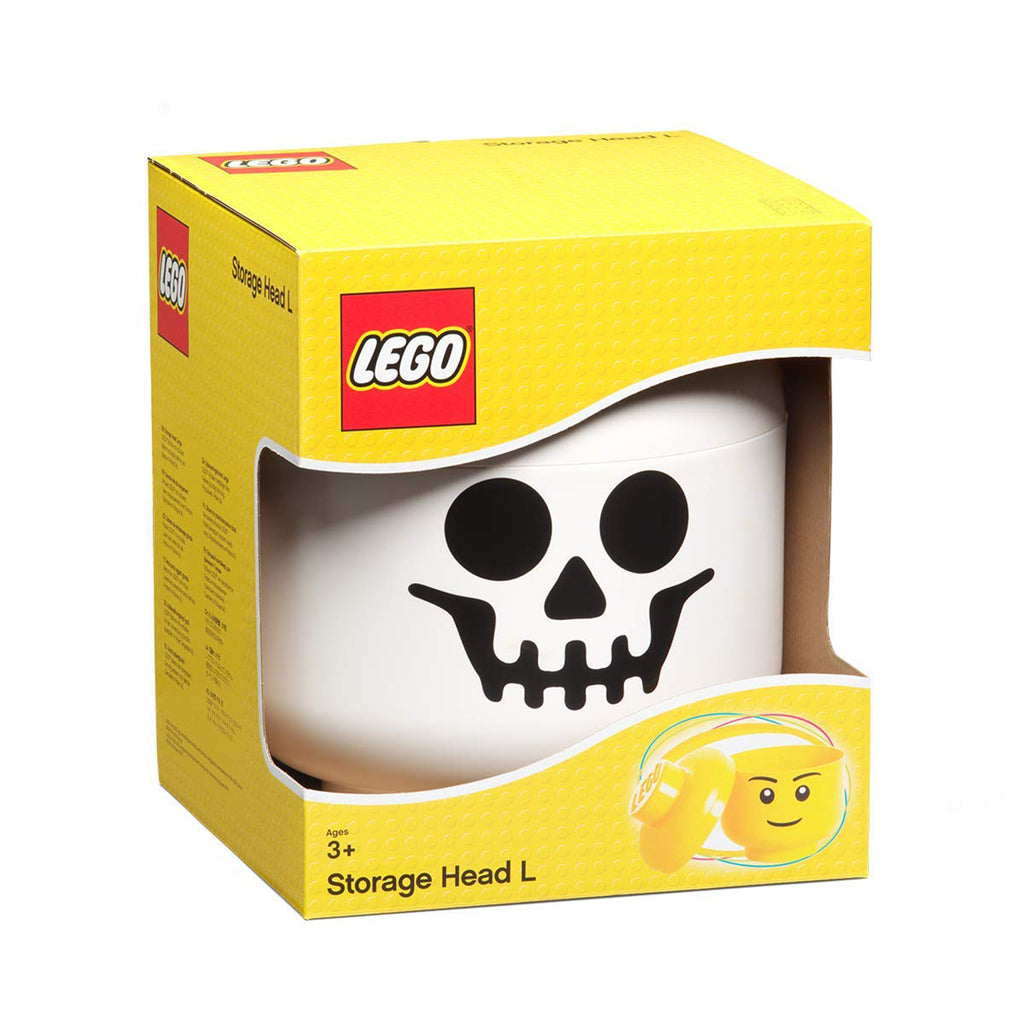 Lego® Storage Large Head Skeleton Storage Container - Radar Toys