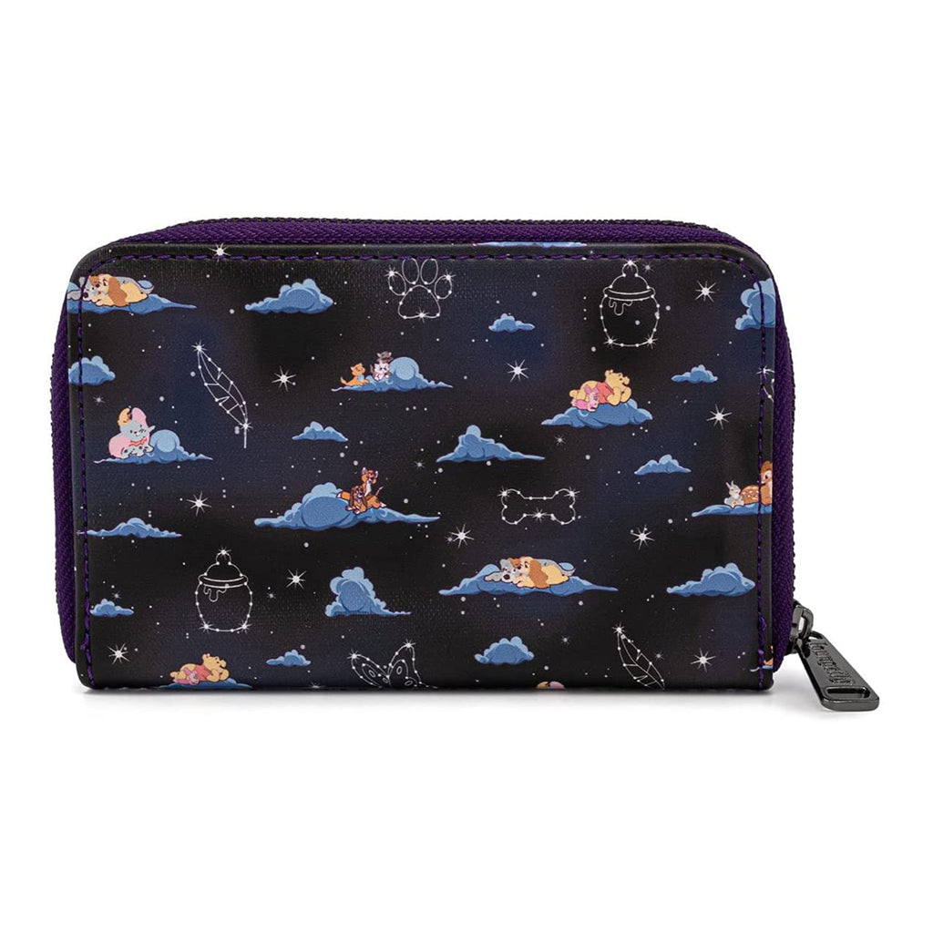 Loungefly Disney Classic Characters Clouds Zip Around Wallet
